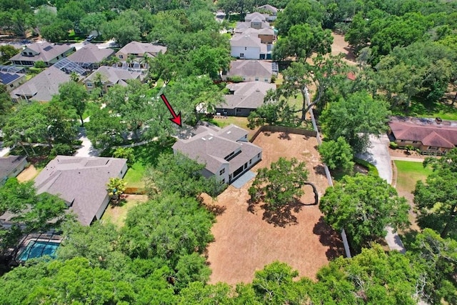 808 Hickory Glen Dr, Seffner, FL 33584 - aerial view of property and surrounding area featuring nearby suburban area