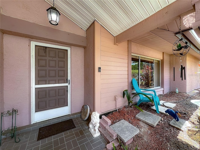 view of property entrance