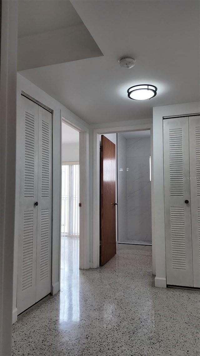 2921 SW 10th St Unit 23, Miami, FL 33135 - corridor featuring speckled floor
