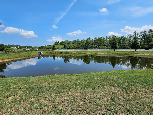 8595 Prairie Creek Dr, New Port Richey, FL 34655 - water view with fence