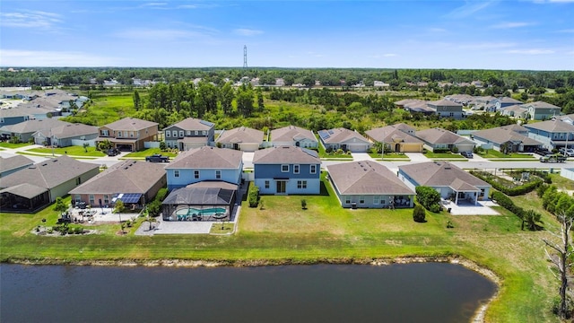 8595 Prairie Creek Dr, New Port Richey, FL 34655 - aerial view of residential area featuring a nearby body of water