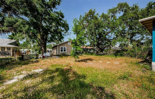 41 W Boyer St, Tarpon Springs, FL 34689 - view of yard featuring fence