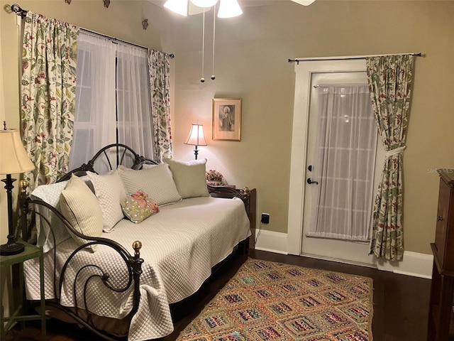 41 W Boyer St, Tarpon Springs, FL 34689 - bedroom with baseboards and wood finished floors
