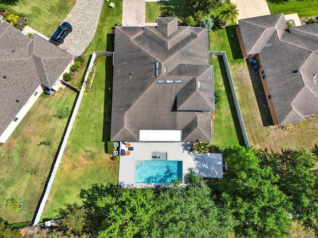 drone / aerial view