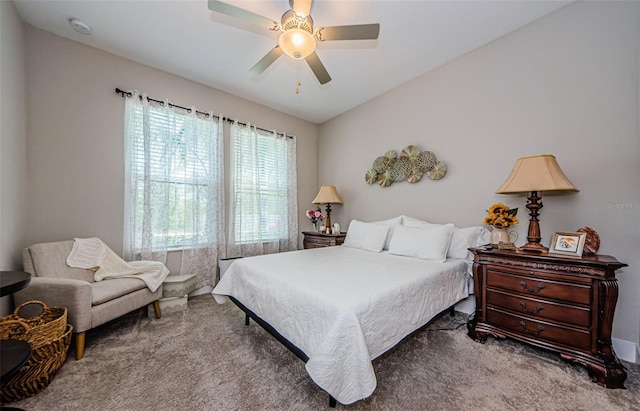 2653 Longleaf Pine Pt, New Port Richey, FL 34655 - carpeted bedroom featuring a ceiling fan
