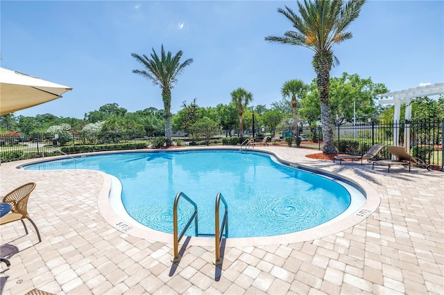 12323 Country White Cir, Tampa, FL 33635 - community pool featuring fence and a patio area
