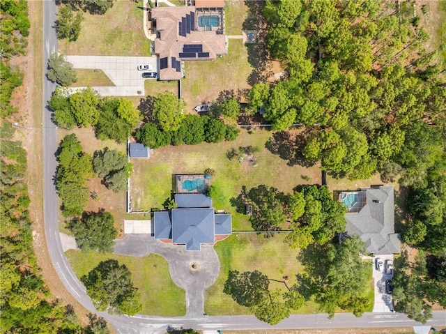drone / aerial view