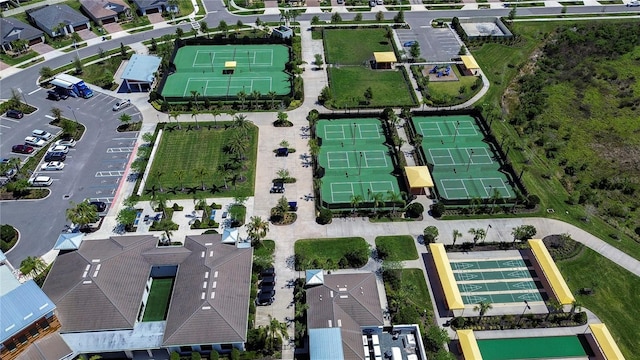 birds eye view of property featuring a residential view