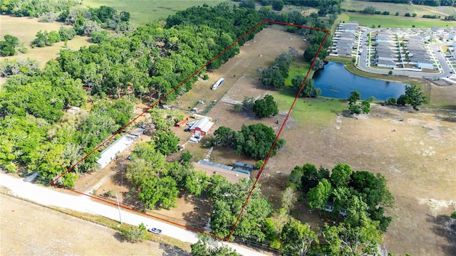 36601 Roberts Rd, Dade City, FL 33525 - aerial view with a water view