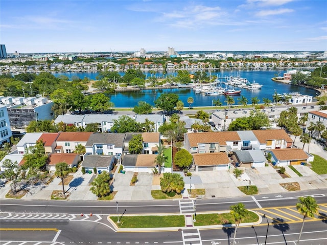 105 E Davis Blvd Unit A, Tampa, FL 33606 - bird's eye view with a water view