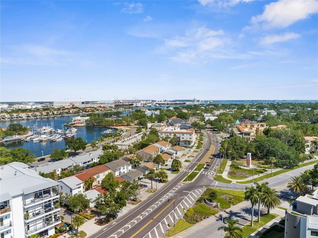 105 E Davis Blvd Unit A, Tampa, FL 33606 - aerial view featuring a water view