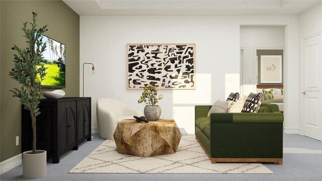 11554 71st Ave E, Palmetto, FL 34221 - sitting room featuring baseboards and carpet flooring