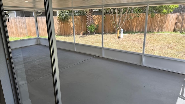 3188 Lake Saxon Dr, Land O Lakes, FL 34639 - view of unfurnished sunroom