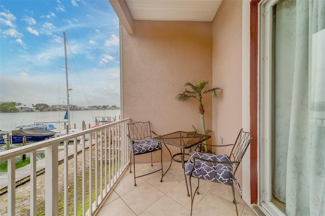 620 Bayway Blvd Unit 1, Clearwater, FL 33767 - balcony with a water view