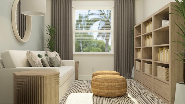 12054 Violet Jasper Dr, Parrish, FL 34219 - living area featuring baseboards and a wealth of natural light