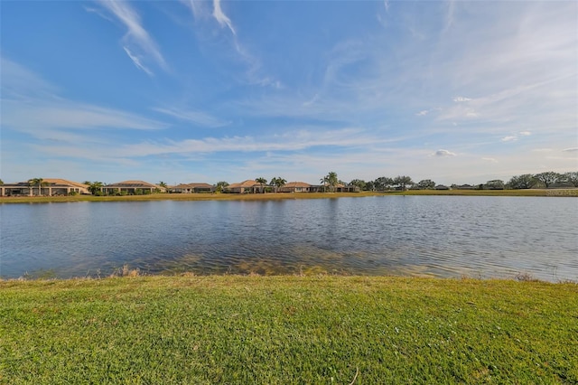 property view of water