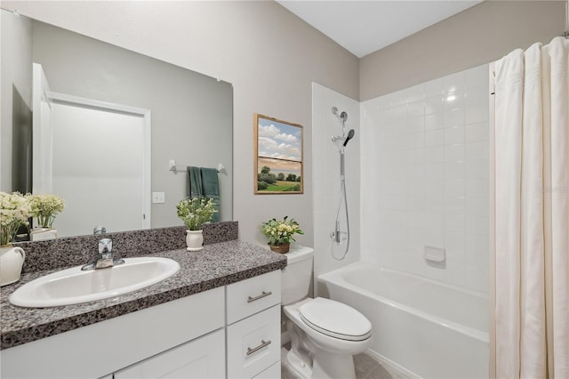 31970 Blue Passing Loop, Wesley Chapel, FL 33545 - bathroom with vanity, toilet, and shower / bath combo