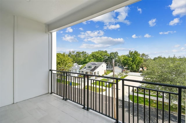 121 E Warren Ave Unit 1, Tampa, FL 33602 - balcony featuring a residential view and view of scattered trees