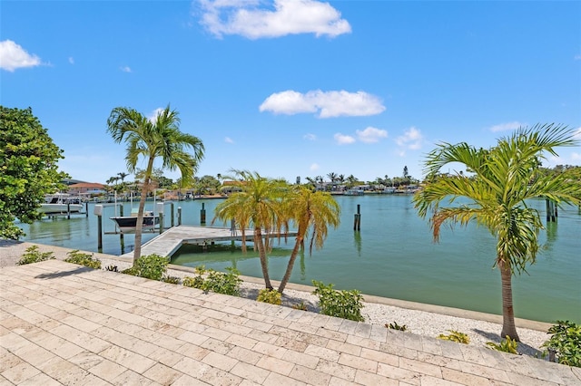 3021 Alton Dr, St Pete Beach, FL 33706 - dock featuring a water view