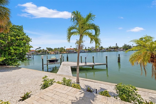 3021 Alton Dr, St Pete Beach, FL 33706 - dock area with a water view