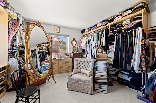 3021 Alton Dr, St Pete Beach, FL 33706 - spacious closet featuring carpet floors