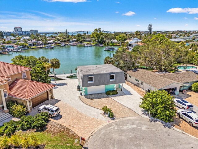 3021 Alton Dr, St Pete Beach, FL 33706 - bird's eye view of a large body of water