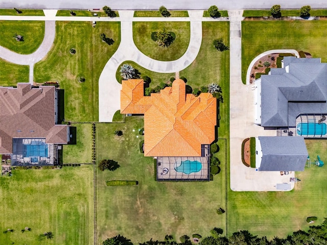 drone / aerial view