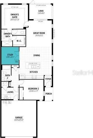 20423 Symphony Pl, Venice, FL 34293 - property floor plan