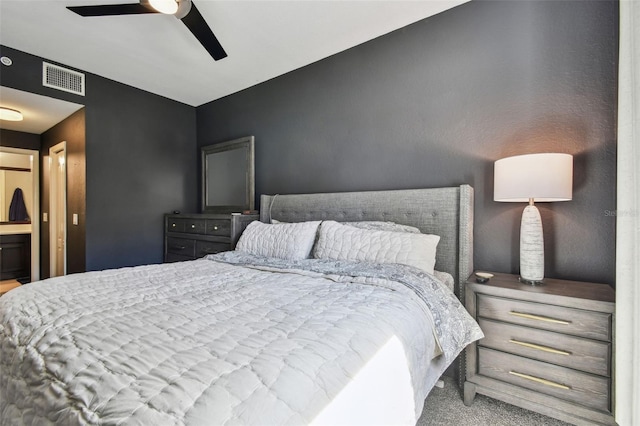 1003 Fairwaycove Ln Unit 103, Bradenton, FL 34212 - bedroom with carpet floors and a ceiling fan