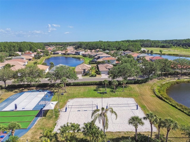 1003 Fairwaycove Ln Unit 103, Bradenton, FL 34212 - aerial perspective of suburban area with a large body of water