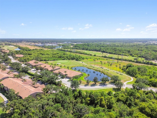 1003 Fairwaycove Ln Unit 103, Bradenton, FL 34212 - drone / aerial view of a nearby body of water and a golf course