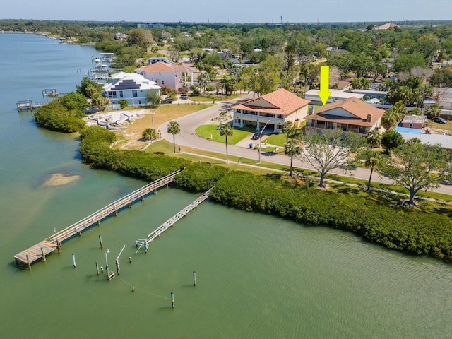7085 Sunset Dr S Unit A, Saint Petersburg, FL 33707 - drone / aerial view of a large body of water
