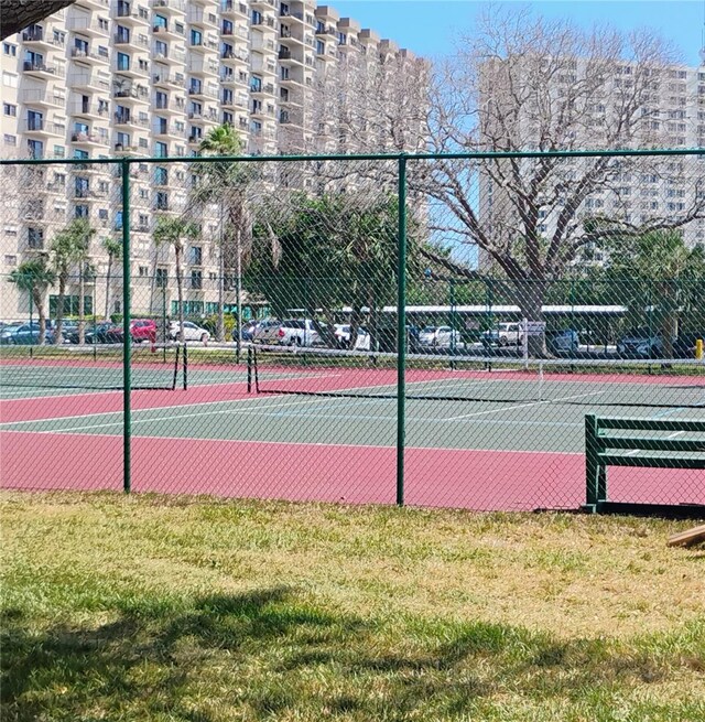 7085 Sunset Dr S Unit A, Saint Petersburg, FL 33707 - view of tennis court