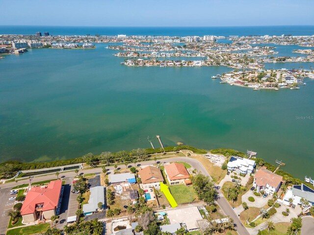 7085 Sunset Dr S Unit A, Saint Petersburg, FL 33707 - aerial overview of property's location with a nearby body of water