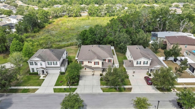birds eye view of property featuring a residential view