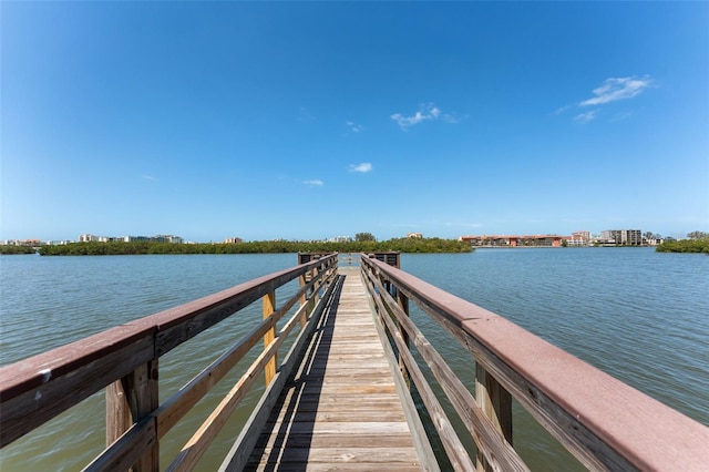 14506 Alejo Ct, Seminole, FL 33776 - dock with a water view