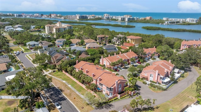 14506 Alejo Ct, Seminole, FL 33776 - aerial view of residential area featuring a large body of water