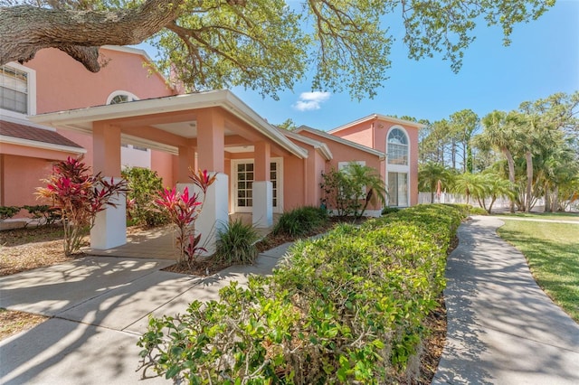 14506 Alejo Ct, Seminole, FL 33776 - mediterranean / spanish-style house with stucco siding