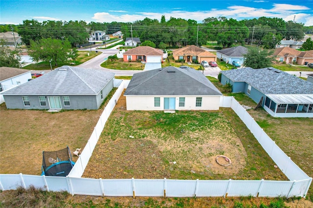 1639 Saddlehorn Dr, Lakeland, FL 33810 - aerial view with a residential view