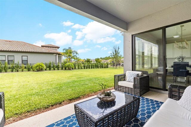 17804 Brewster Grn, Lutz, FL 33559 - view of patio