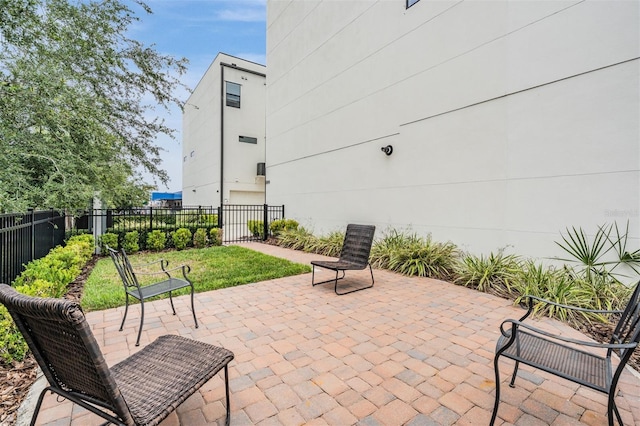 6904 S Macdill Ave Unit 1, Tampa, FL 33611 - view of patio / terrace with fence