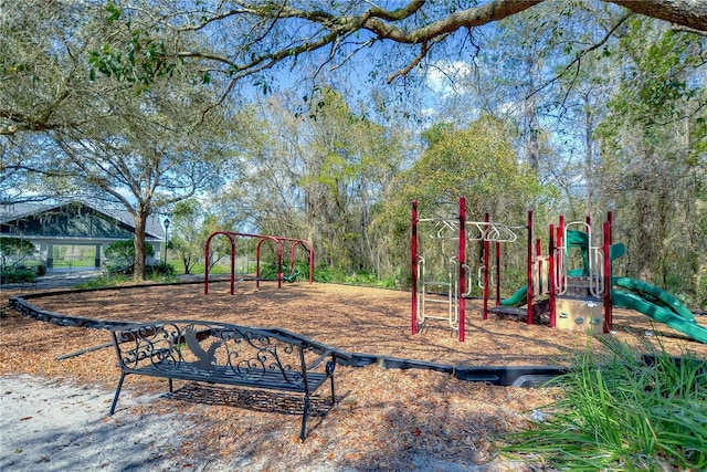 view of community playground