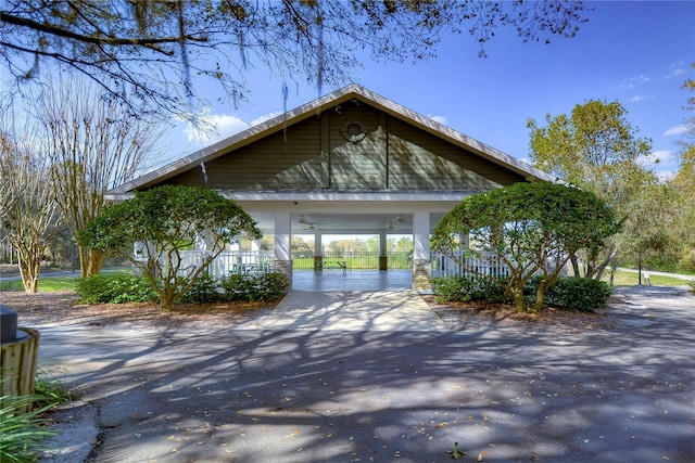 surrounding community featuring driveway