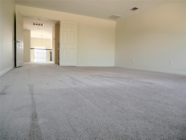 19314 Long Lake Ranch Blvd, Lutz, FL 33558 - carpeted empty room with baseboards and a chandelier