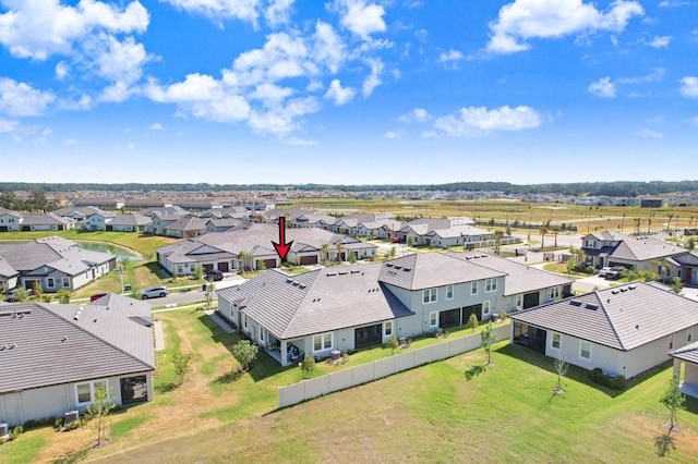 10998 Gable Dig Loop, San Antonio, FL 33576 - drone / aerial view featuring a residential view