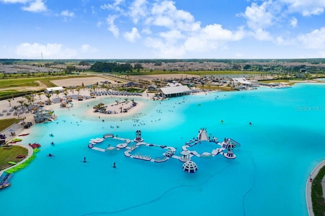 10998 Gable Dig Loop, San Antonio, FL 33576 - drone / aerial view featuring a water view