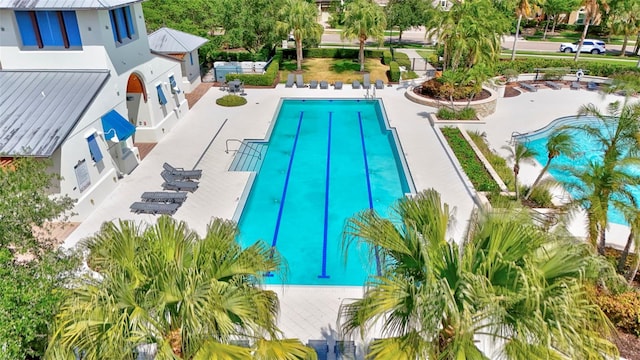 view of community pool