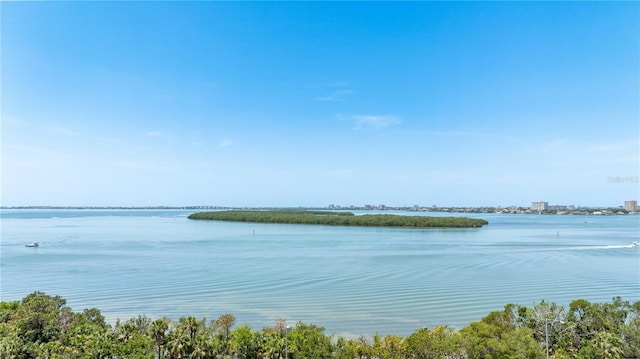 property view of water
