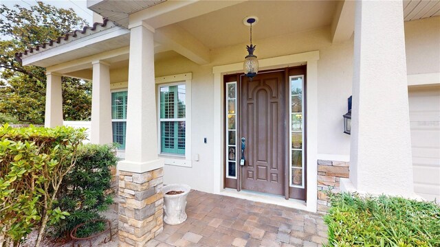 3615 S Church Ave, Tampa, FL 33629 - entrance to property with stucco siding and covered porch