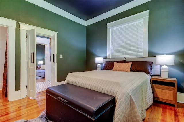6341 Discovery Ln, Land O Lakes, FL 34638 - bedroom featuring wood finished floors and baseboards